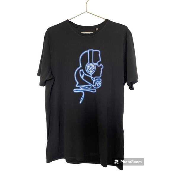 Karl‎ Lagerfeld Paris Graphic T-Shirt Tee Men's Large - Picture 1 of 5